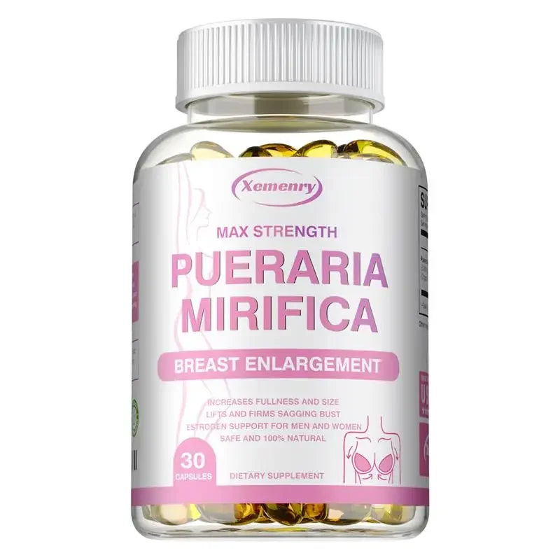 Pueraria Mirifica: Promueve la salud femenina, aumenta el volumen de los senos, mejora el metabolismo hormonal, alivia la menopausia, sin OMG.