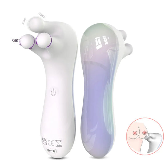 Powerful Nipple Sex Toys Vibrator for Women with 9 Vibration Modes Clitoral Nipple Stimulator Female Oral Vacuum Adults Sex Toys