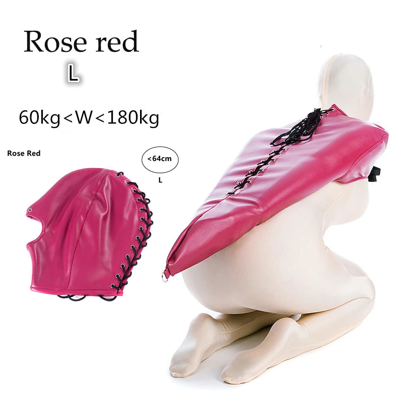 Cinturón de cuero BDSM para el brazo, con correas para la espalda, guante de bondage SM, máscara de esclavo con boca abierta, juguetes sexuales para adultos.