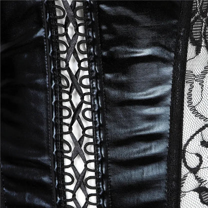 Women's Sexy Corset Lingerie Plus Size Hot Sexy Black Lace Bra Adjustable Straps Corset Top Female Slim Waist Bustier Corselet