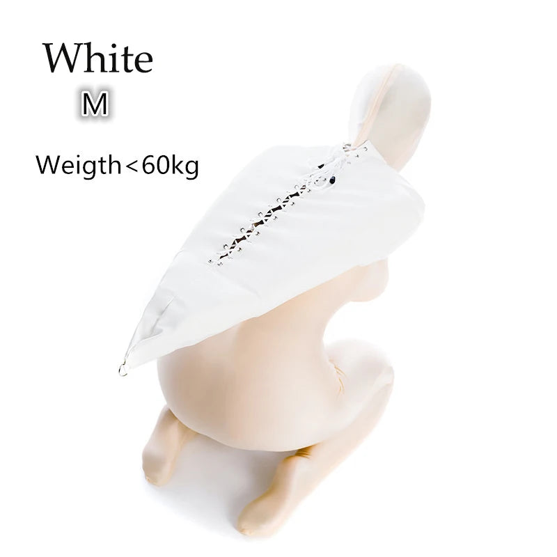 Cinturón de cuero BDSM para el brazo, con correas para la espalda, guante de bondage SM, máscara de esclavo con boca abierta, juguetes sexuales para adultos.