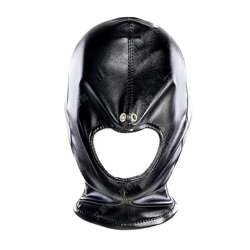 Cinturón de cuero BDSM para el brazo, con correas para la espalda, guante de bondage SM, máscara de esclavo con boca abierta, juguetes sexuales para adultos.