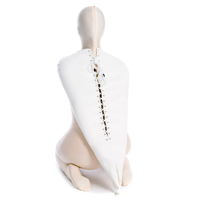 Cinturón de cuero BDSM para el brazo, con correas para la espalda, guante de bondage SM, máscara de esclavo con boca abierta, juguetes sexuales para adultos.