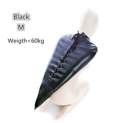 Cinturón de cuero BDSM para el brazo, con correas para la espalda, guante de bondage SM, máscara de esclavo con boca abierta, juguetes sexuales para adultos.