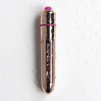 Vibradores de bala de 16 velocidades para mujeres, estimulador de clítoris, punto G, juguetes sexuales eróticos, masturbador femenino con lápiz labial.