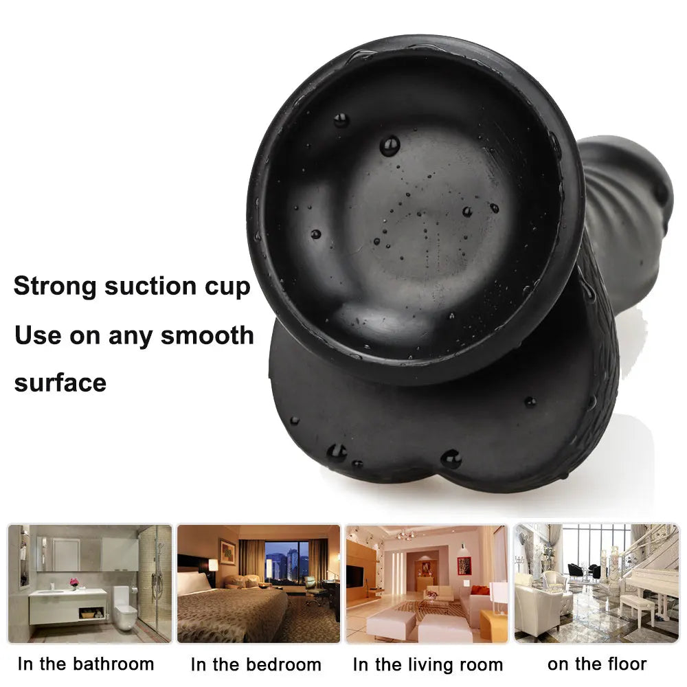 Consolador realista Gode Enorme Juguetes Femeninos 6,8 pulgadas enorme pene de silicona Juguetes Sexuales Para La Mujer pene Realistico Consolador