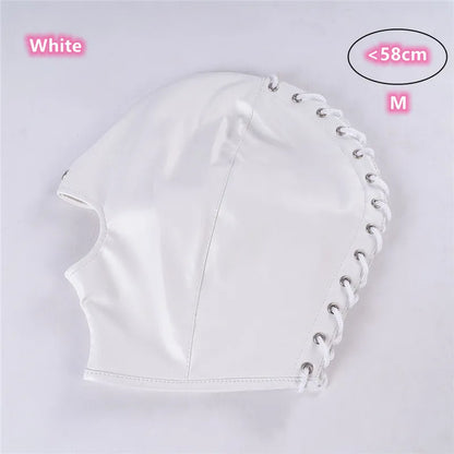 Cinturón de cuero BDSM para el brazo, con correas para la espalda, guante de bondage SM, máscara de esclavo con boca abierta, juguetes sexuales para adultos.