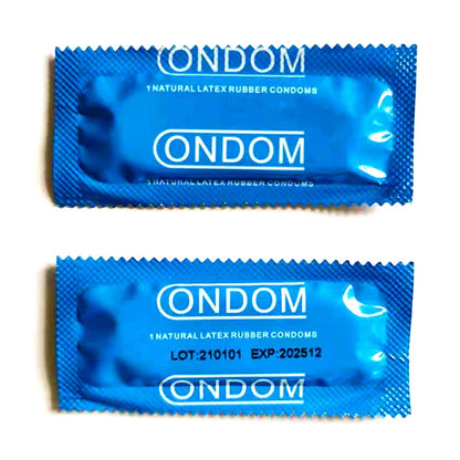 Zufällige Kondome für Erwachsene, großes Öl, ultradünnes Kondom, glatt, geschmierte Kondome für Männer, Empfängnisverhütung, intime Erotik