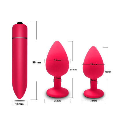 Mini vibrador de bala de 10 velocidades, masajeador vaginal, masturbador erótico, estimulador de clítoris femenino, juguete sexual para mujeres, juguete anal.