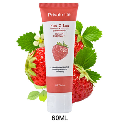 Sex Lubricant 30ml / 60ml Lubricant Water-based Banana/Strawberry/Grape/Cherry/ Sex Oil Vaginal and Anal Gel Adults Sex Product