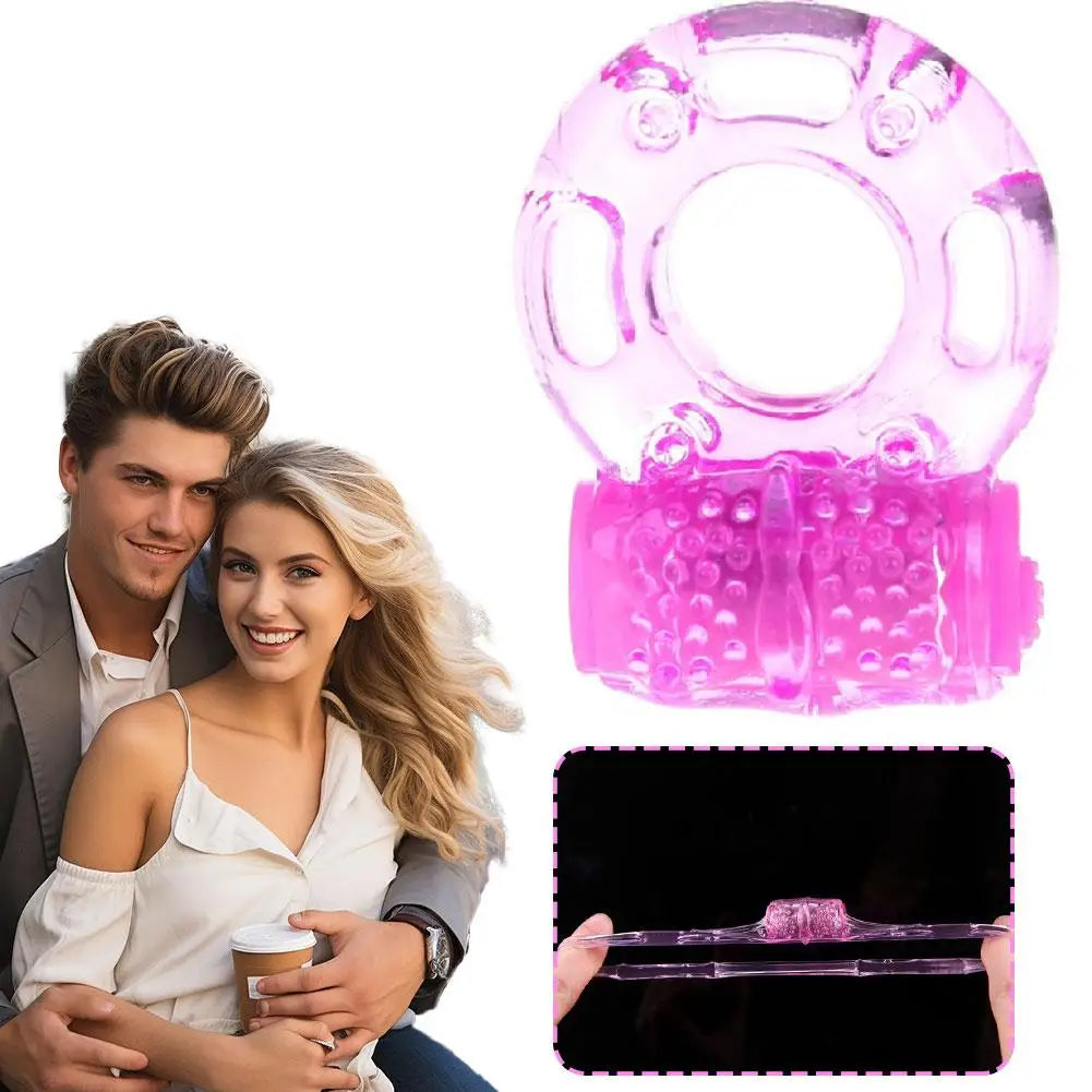 Anillo vibrador para pene, juguete erótico, estimulador de clítoris, anillos vibradores para pene, retardante de la eyaculación, juguetes sexuales para hombres, anillo para pene, juguetes sexuales.