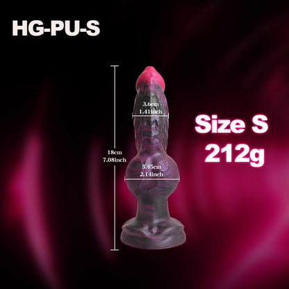 Dog Knot Dildo Anal Butt Plug Large Thick Penis Liquid Silicone Dick Women Men G Spot Prostate Stimulate Adult Foreplay Products