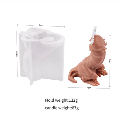 Molde de silicona para velas con forma de pene erótico para aromaterapia, adornos de yeso, jabón, resina epoxi, herramienta para hacer manualidades.