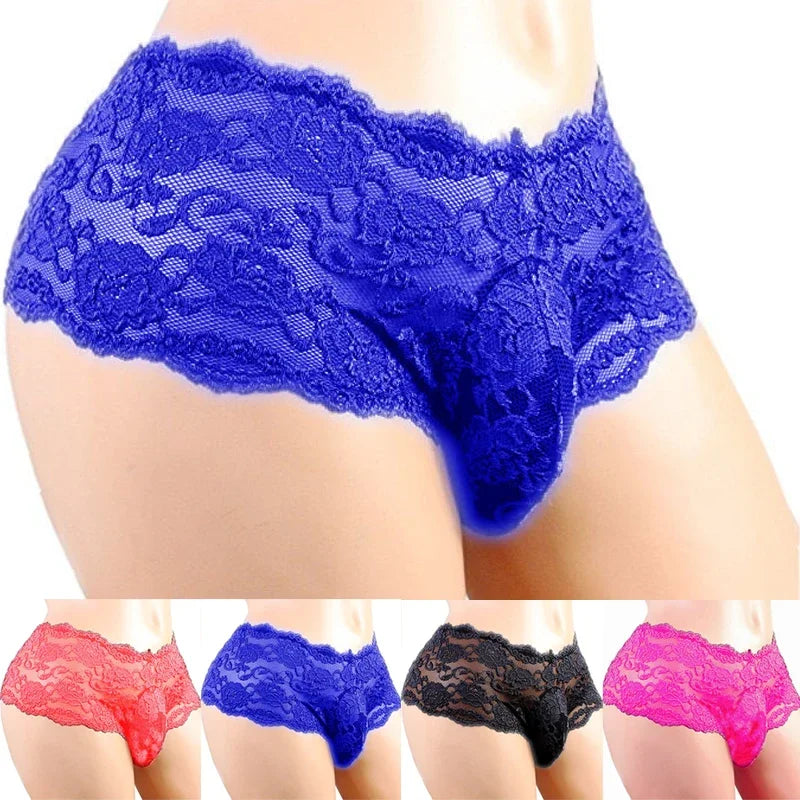 Lencería sexy, bragas sexys, ropa interior para hombre, tallas grandes, encaje, sissy, suspensorio transpirable, calzoncillos, tangas, ropa interior porno.