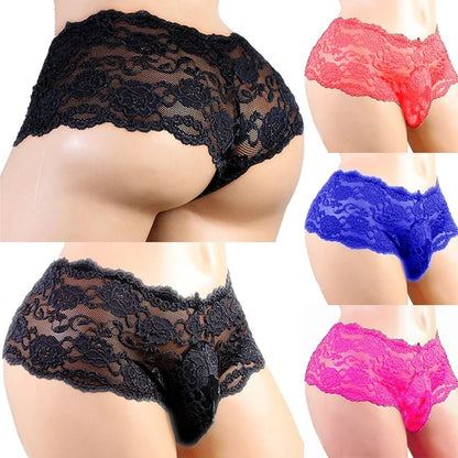 Lencería sexy, bragas sexys, ropa interior para hombre, tallas grandes, encaje, sissy, suspensorio transpirable, calzoncillos, tangas, ropa interior porno.
