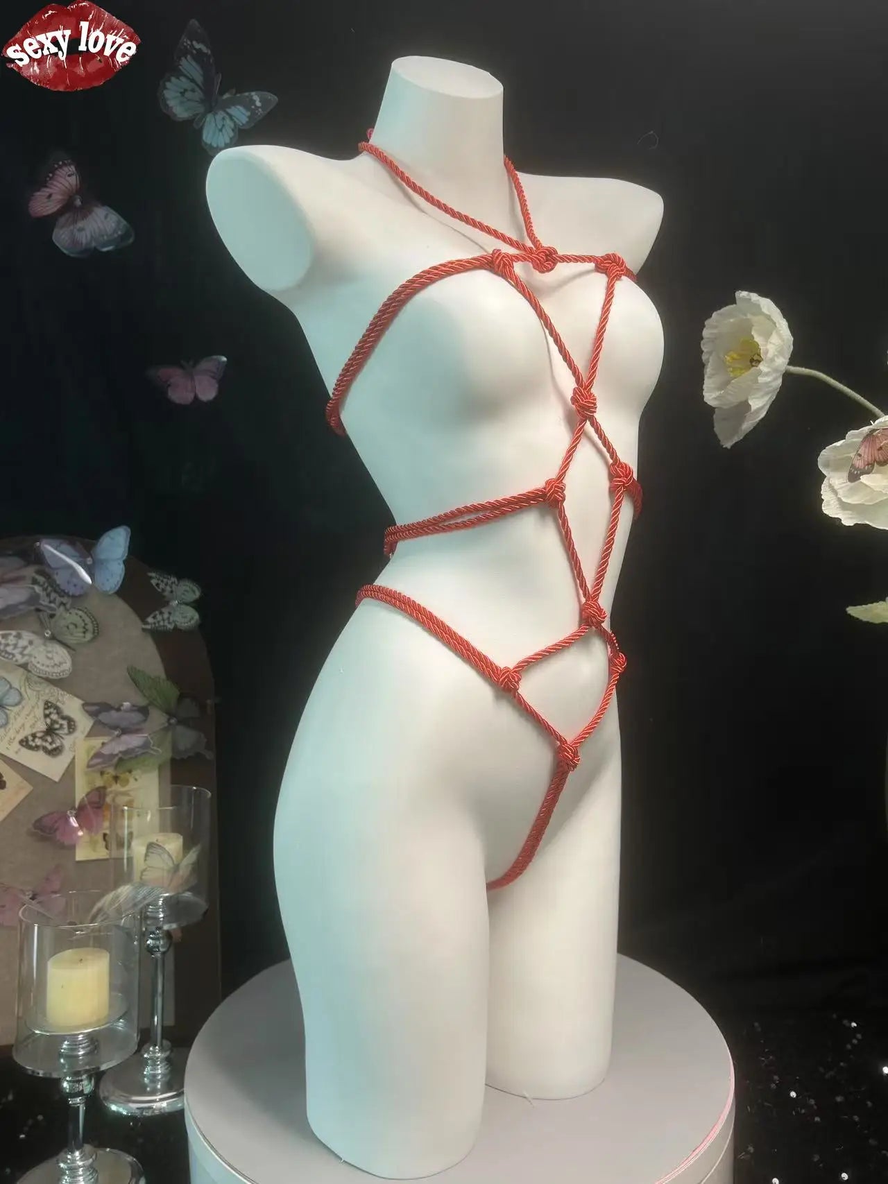 Sexy BD-Bindung für Männer und Frauen, leidenschaftliches Seilanzug-Set, heiße Produkte für Erwachsene, verführerisches und erotisches Sex-BDSM-Set