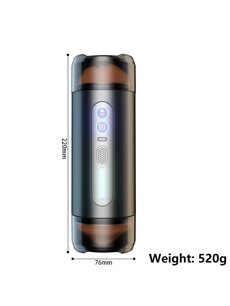 Spielzeug für Erwachsene, männlicher Masturbator, Taschenvagina, Pussy, vaginale Penetration, Prostata-Massagegerät, intelligentes Sprach-Sexspielzeug für Männer