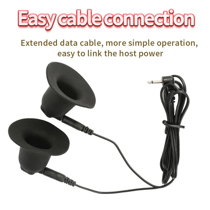 BDSM Electrode Breast Clip Nipple Toy for Women Men Couple Electric Shock Foreplay Flirting Medical Themed Sex Toys for Pleasure