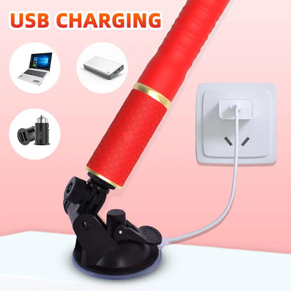 Sex Machine Thrusting Dildo Vibrator Adult Sex Toys for Women Men G Spot Clitoral Anal Play Big Suction Cup Anal Toys for Couple