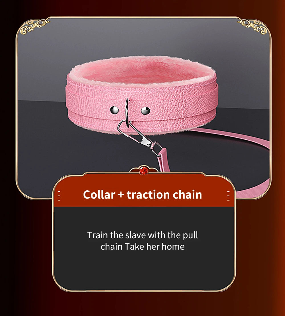 BDSM Adjustable Straps Bed Restraints Sex Bondage Kit For Couple Handcuffs Ankle Cuffs With Bondage Set SM Adult Games Sex Toys