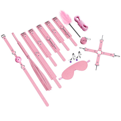 BDSM Adjustable Straps Bed Restraints Sex Bondage Kit For Couple Handcuffs Ankle Cuffs With Bondage Set SM Adult Games Sex Toys