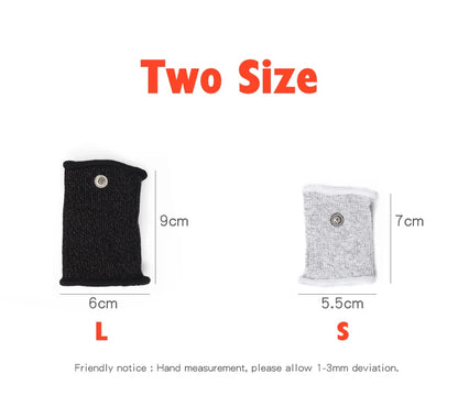 Funda de pene con fibra conductora para electrochoque BDSM, anillos para escroto, estimulación eléctrica, terapia de pene, productos sexuales masculinos para agrandar el pene.