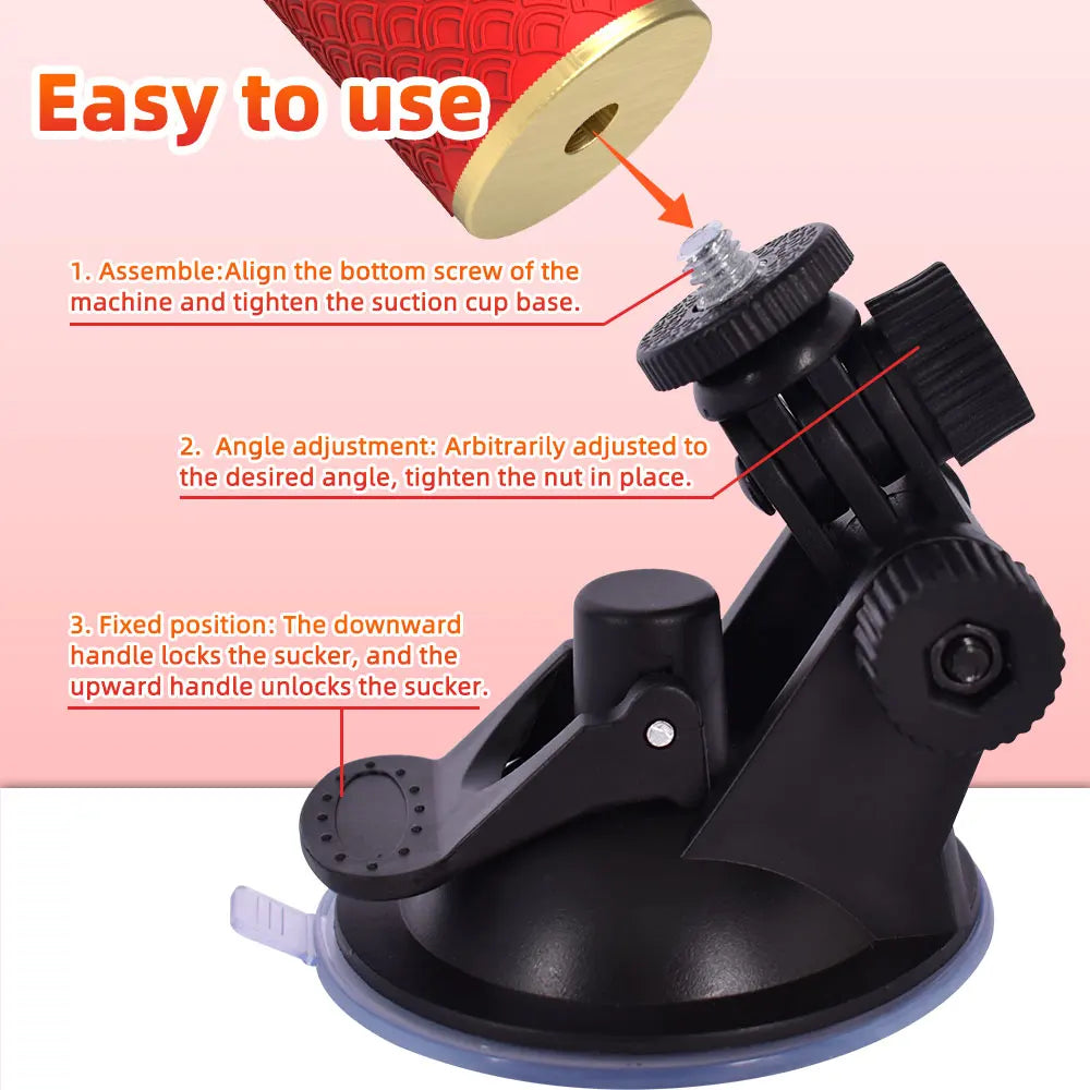 Sex Machine Thrusting Dildo Vibrator Adult Sex Toys for Women Men G Spot Clitoral Anal Play Big Suction Cup Anal Toys for Couple