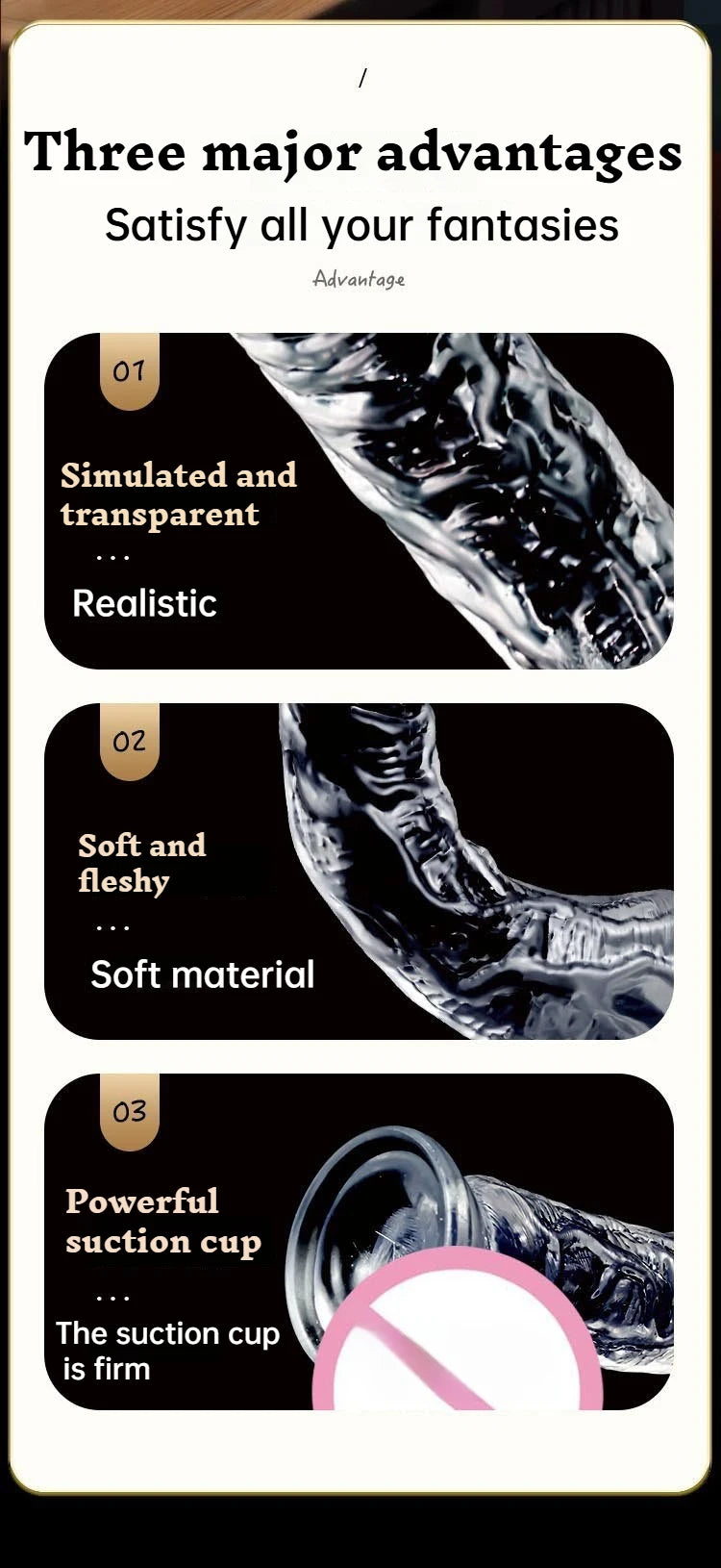 Dildo Sexspielzeug für Erwachsene für Frauen Homosexuell Vaginal Anal Masturbation Realistische Dildos mit Saugnapf Dick Cock Gode Penis Consolador