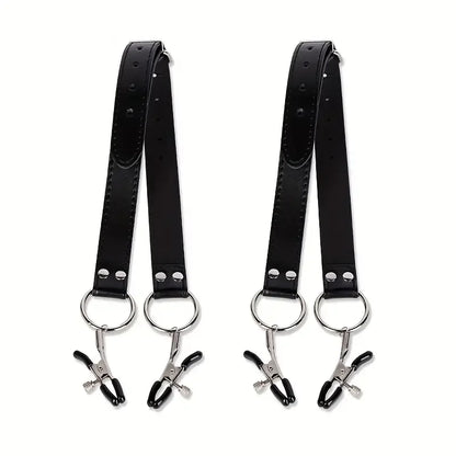 Pinza separadora de labios BDSM para pezones, clítoris sobre clítoris, bondage SM, estimulador de vagina abierta para mujeres, juguetes sexuales para adultos