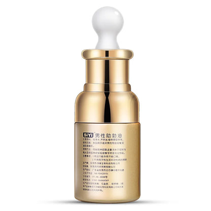 Aceite para agrandar el pene, potenciador del crecimiento y el tamaño, aceite de masaje afrodisíaco para aumentar el rendimiento y el placer sexual.