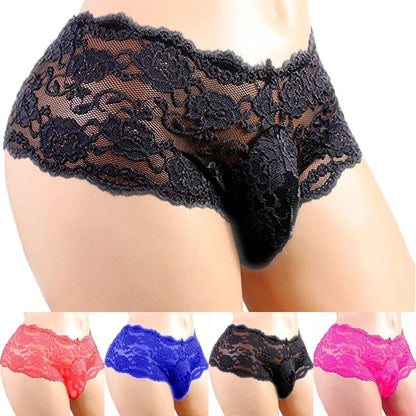 Lencería sexy, bragas sexys, ropa interior para hombre, tallas grandes, encaje, sissy, suspensorio transpirable, calzoncillos, tangas, ropa interior porno.