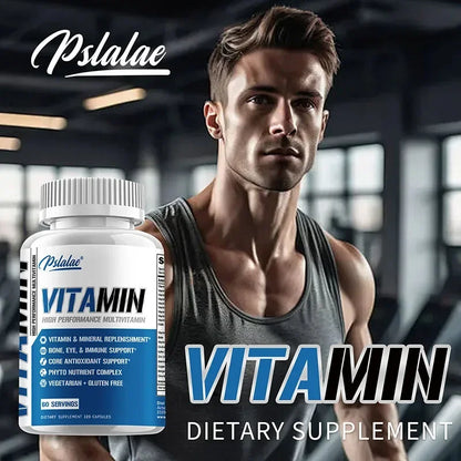 Multivitaminpräparat für Männer ab 50 – Hochwirksame Formel, für die Gesundheit von Gehirn, Augen und Herz, für die Gesundheit von Gehirn, Augen und Herz