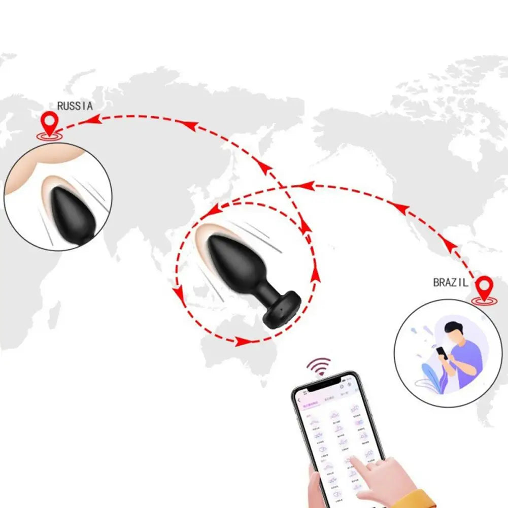 Vibrador con control remoto inalámbrico, múltiples modos de vibración, diseño impermeable, ergonómico, cómodo, juguete para aumentar el placer.