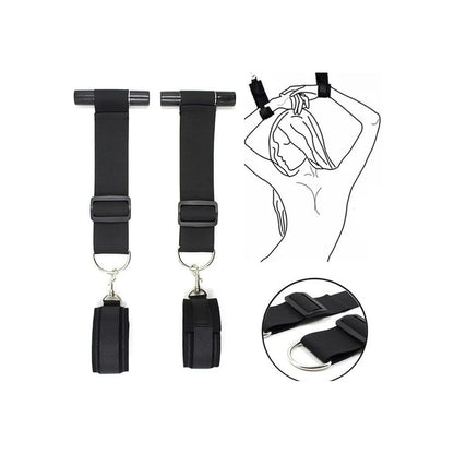 SM BDSM Swing with Handcuffs - Couples Bondage Restraint Kit for Adults Role Play