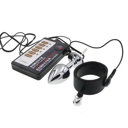 Anillos de masaje, juguetes sexuales para hombres, accesorios exóticos, juguetes, descargas eléctricas, electroestimulación, anillo para el pene, electrochoque para el pene.