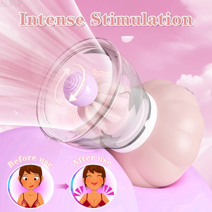 Sex Toys Clitoris Nipple Vibrator Massager Masturbation Tools Women Couple Sex Toys Sex Games Vibrator Sucker Adult Supplies