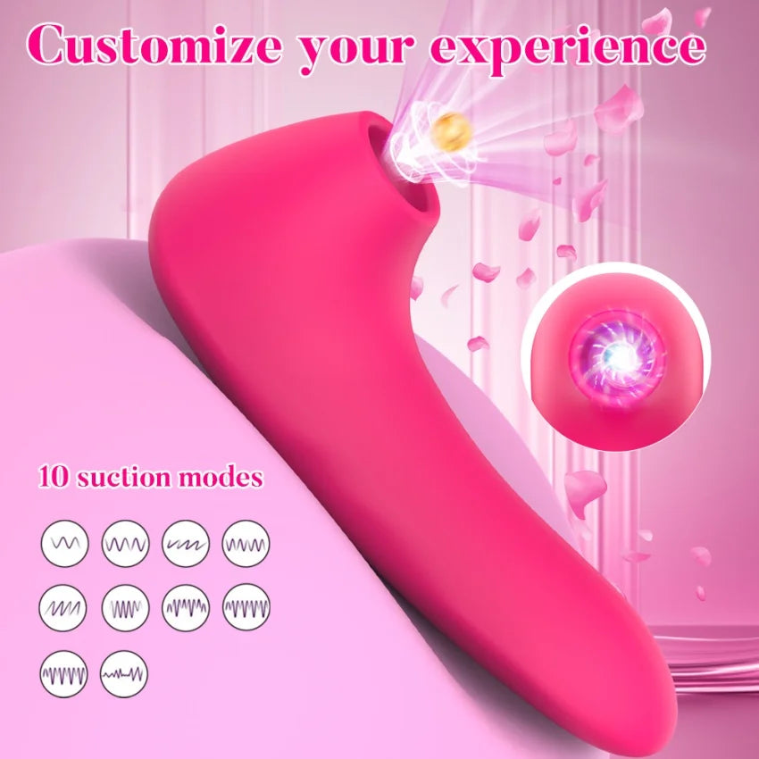 Powerful Sucking Vibrator for Women Sucker Clitoris Nipple Oral Vacuum Stimulator Vagina Female Masturbator Adults Sex Toys 18+