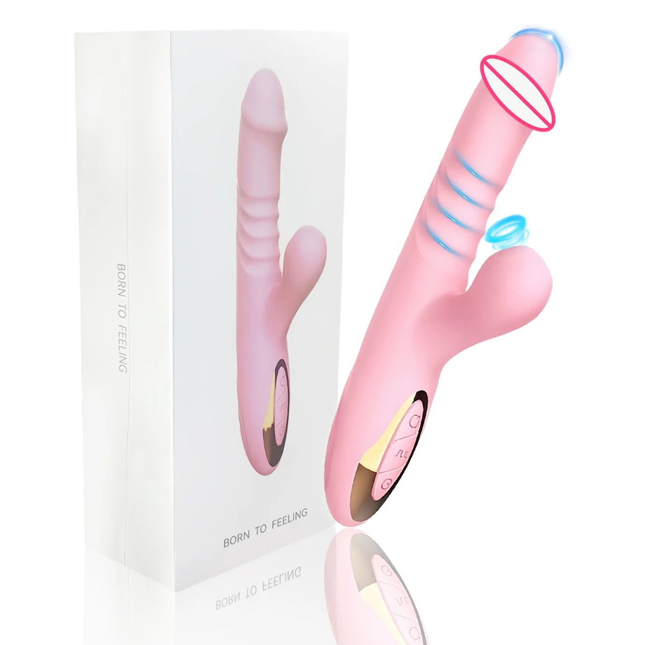 Vibrator For Women Licking sucking Clitoris Stimulator G-Spot Vagina Massager Stretching Swinging Dildo Female Sucker Sex Toys