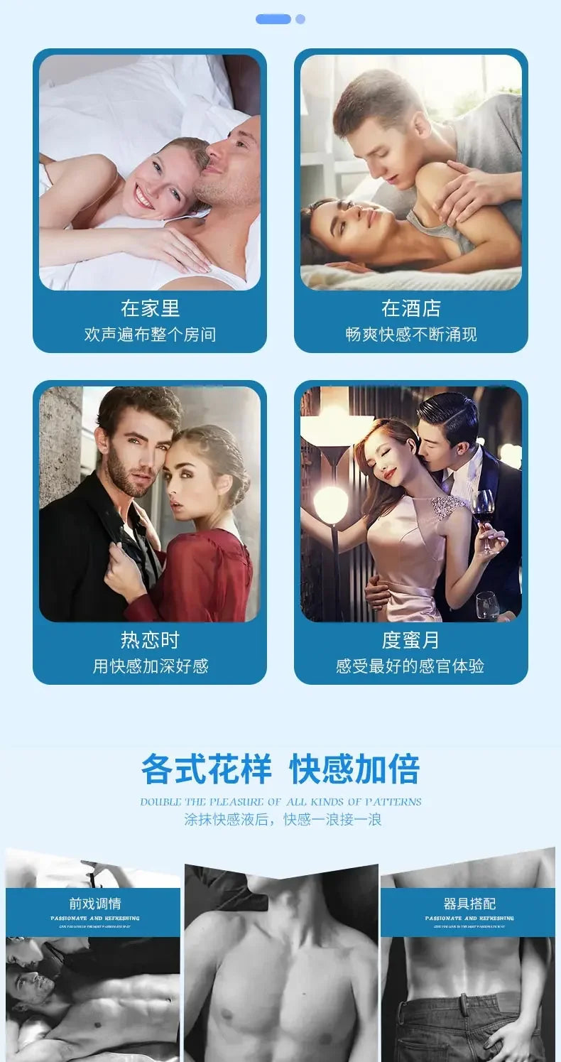 Gel para el orgasmo masculino, mejora el placer, estimulación sexual rápida, prolonga el clímax, aceite afrodisíaco para la erección.