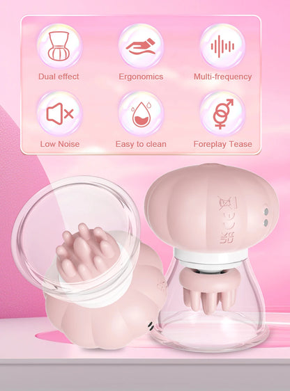 Sex Toys Clitoris Nipple Vibrator Massager Masturbation Tools Women Couple Sex Toys Sex Games Vibrator Sucker Adult Supplies