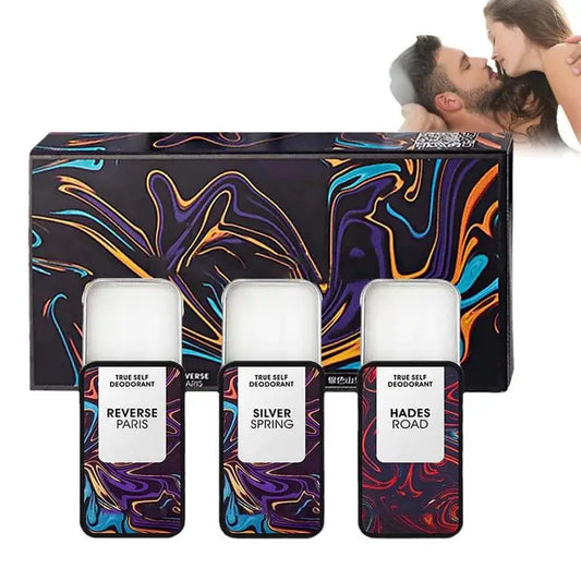 Hommelure Fheromotherapy Festparfüm-Set für Männer, natürlich, langanhaltend, Hommelure Feromone Festparfüm, Originalparfums für Frauen