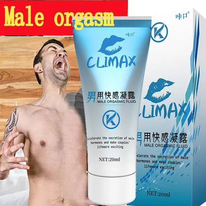 Gel para el orgasmo masculino, mejora el placer, estimulación sexual rápida, prolonga el clímax, aceite afrodisíaco para la erección.