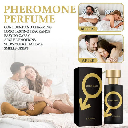 Perfume de feromonas, colonia de feromonas muy atractiva para hombres, elegante aceite esencial de feromonas, unisex, atractivo para hombres y mujeres.