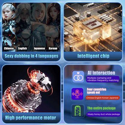 Spielzeug für Erwachsene, männlicher Masturbator, Taschenvagina, Pussy, vaginale Penetration, Prostata-Massagegerät, intelligentes Sprach-Sexspielzeug für Männer