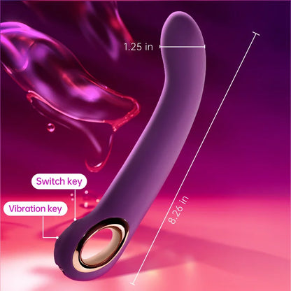 Consolador vibrador potente con vibración multifrecuencia, resistente al agua, estimula el punto G y el clítoris. Productos para adultos. Masajeadores vibratorios para mujeres.