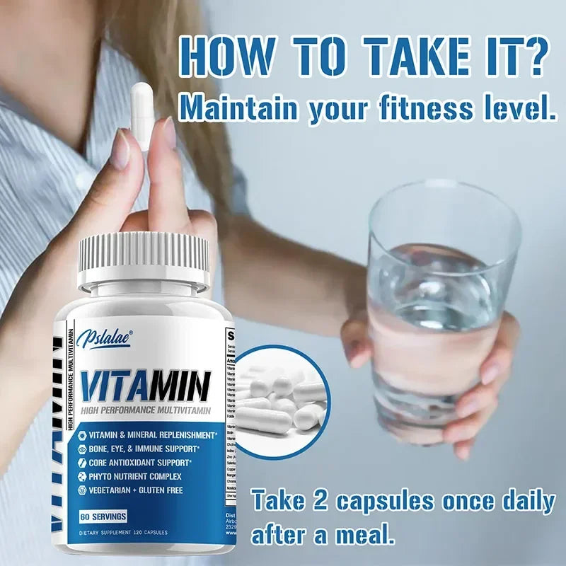 Multivitaminpräparat für Männer ab 50 – Hochwirksame Formel, für die Gesundheit von Gehirn, Augen und Herz, für die Gesundheit von Gehirn, Augen und Herz