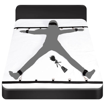 BDSM Adult SM Sex Restraint Handcuffs Slave Tools Bdsm Sexy Wrist To Ankle Cuffs Open Leg Hand Toys Bondage For Couples 18+