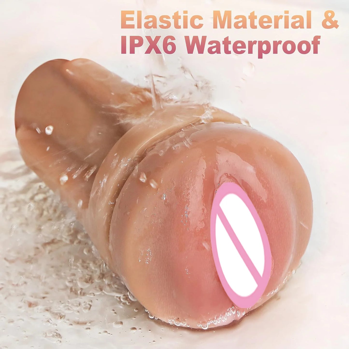 Masturbador masculino con copa, juguetes sexuales para hombres, vibrador de bolsillo realista, suministros para adultos, textura de vagina realista, estimulador de pene.