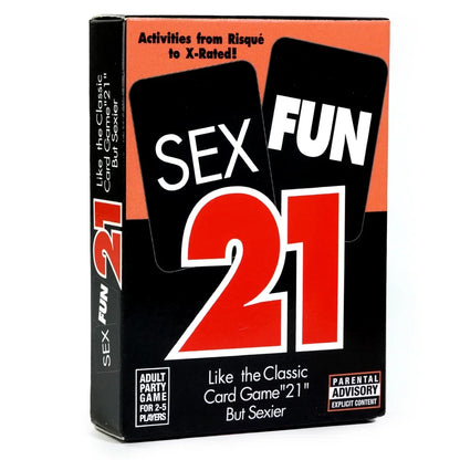 Sex Fun 21 Card Game Adult 56pcs Card Game