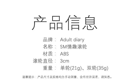 Juegos para adultos BDSM, fetiches, masaje corporal, pezones y labios, estimulador, juguetes sexuales para parejas, rueda dentada, rodillo, herramientas eróticas para coquetear.